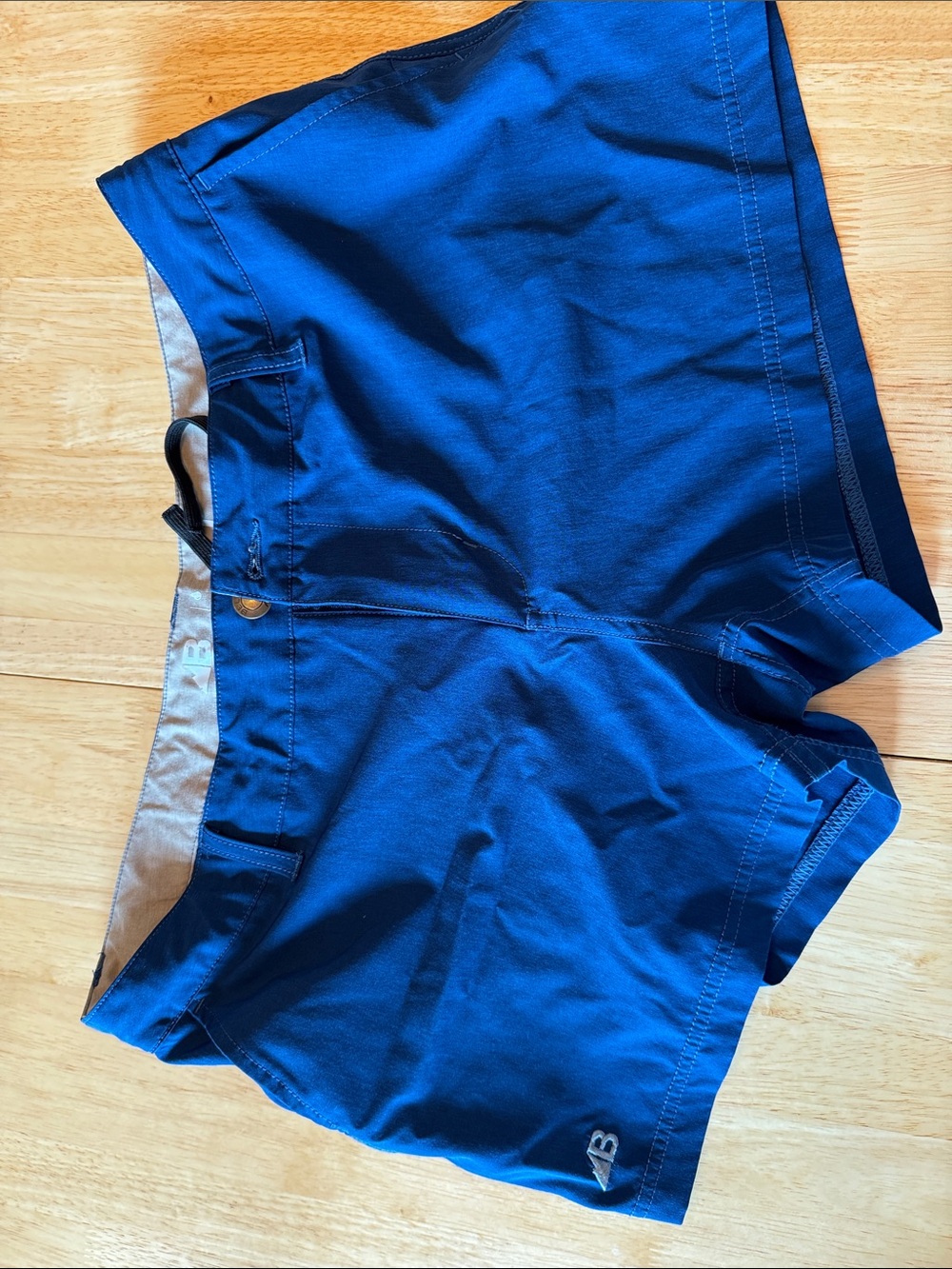 Blue Women's Athletic Shorts - Lightweight Performance